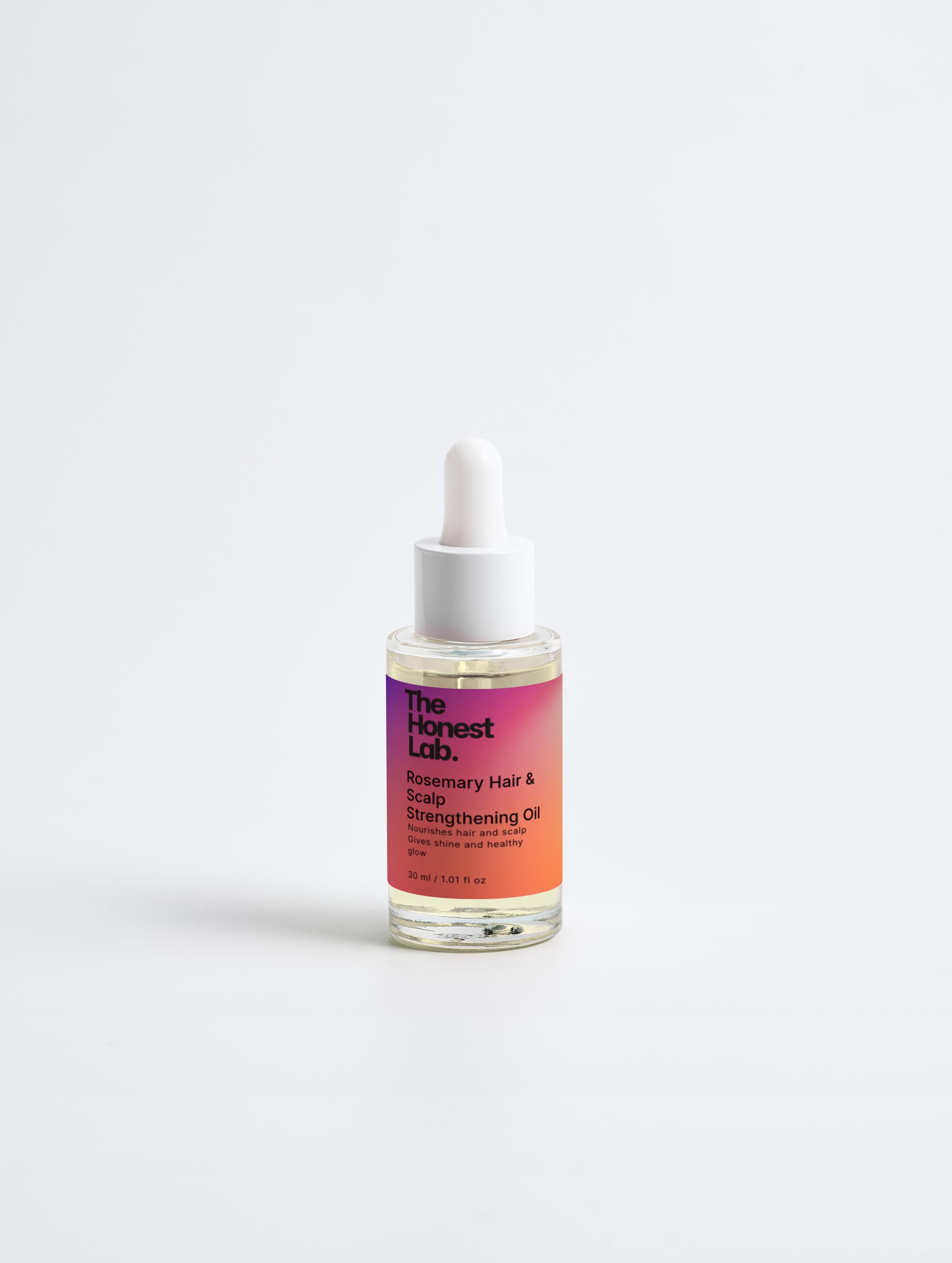 Honest Rosemary Hair & Scalp Strengthening Oil - The Honest Lab