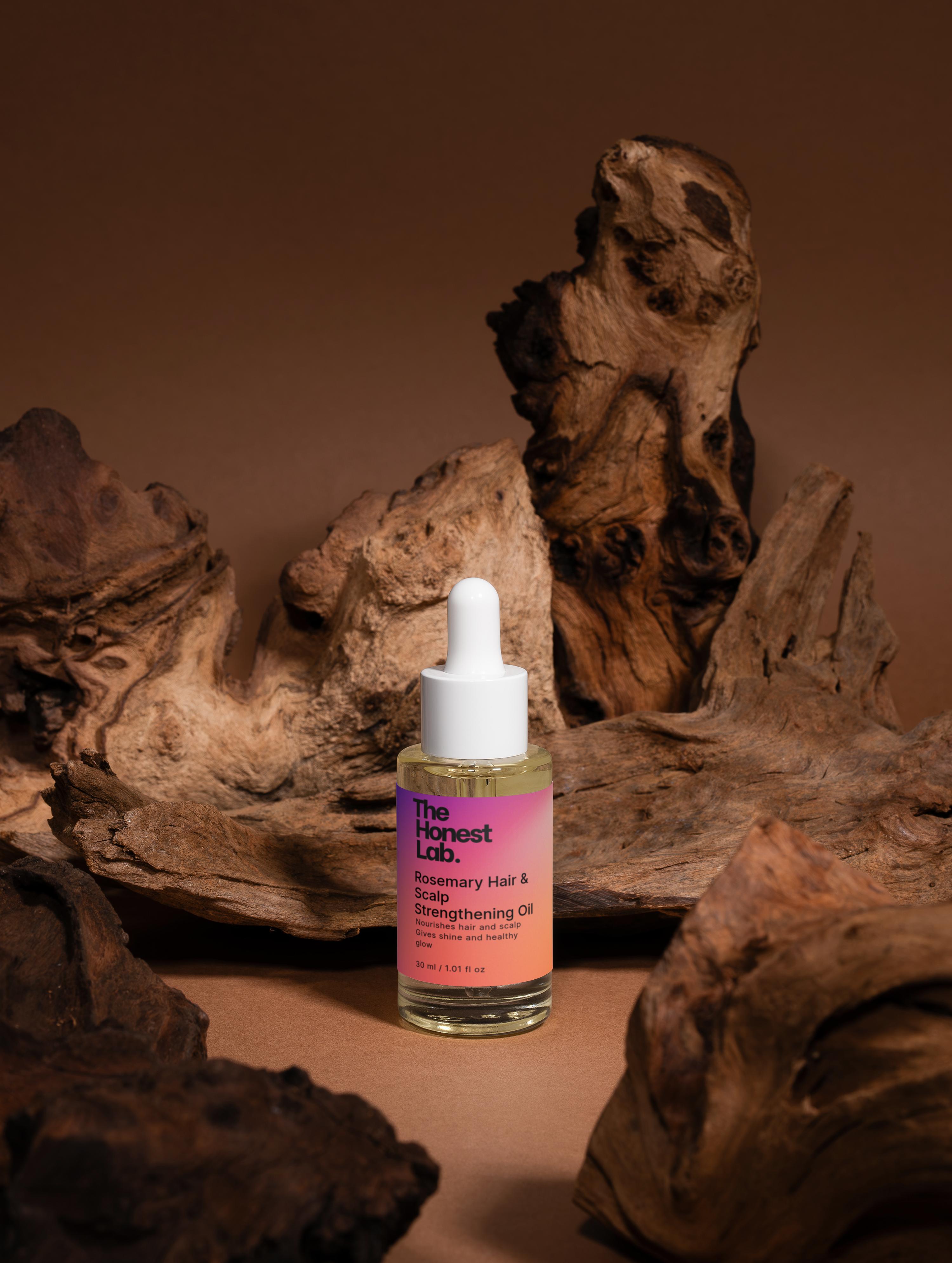 Honest Rosemary Hair & Scalp Strengthening Oil - The Honest Lab