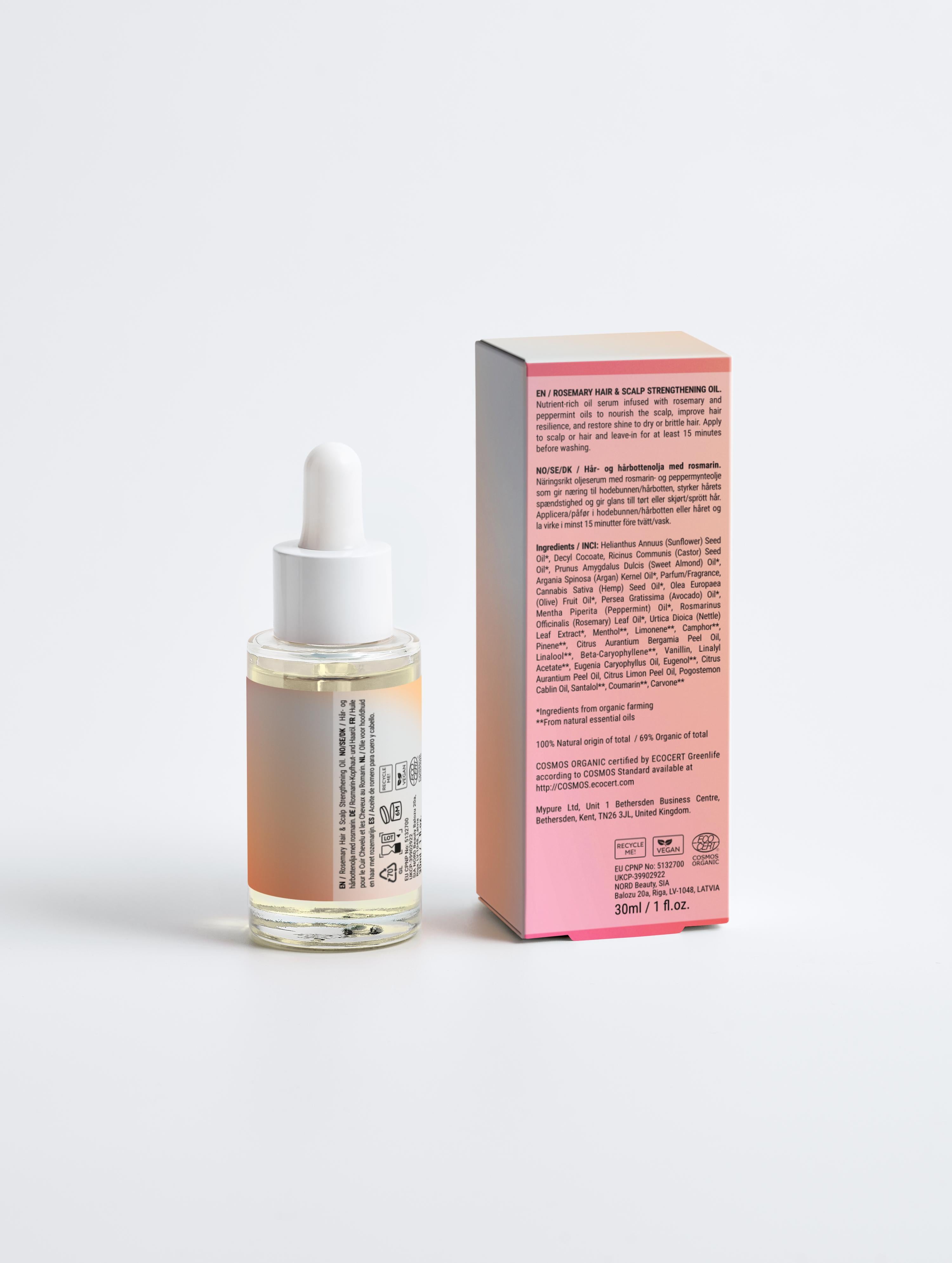 Honest Rosemary Hair & Scalp Strengthening Oil - The Honest Lab